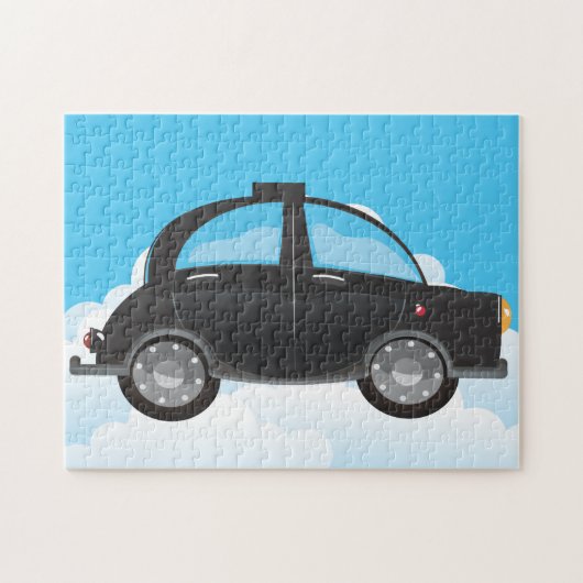 Black Cab Puzzle (Horizontal)