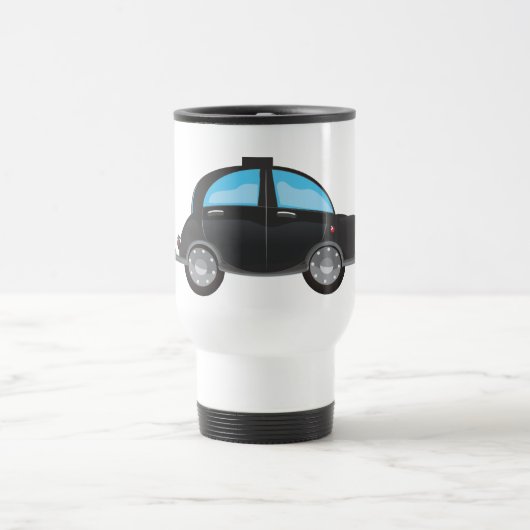 Black Cab Reisebecher (Mittel)
