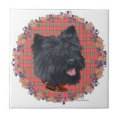 Black Cairn Head Study Fliese (Vorderseite)