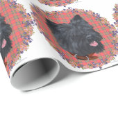 Black Cairn Head Study Geschenkpapier (Rolleneckpunkt)