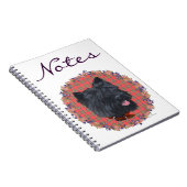 Black Cairn Head Study Notizblock (Rechte Seite)