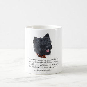 Black Cairn Terrier Andenken - Weiblich Kaffeetasse