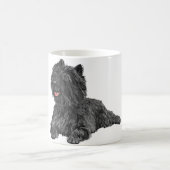 Black Cairn Terrier Kaffeetasse (Mittel)