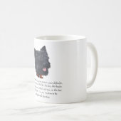 Black Cairn Terrner Keepake - Männlich Kaffeetasse (VorderseiteRechts)