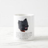 Black Cairn Terrner Keepake - Männlich Kaffeetasse (Mittel)