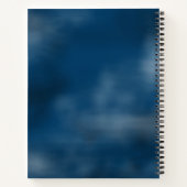 Black Calla Lilies Pink Center Notizblock (Rückseite)