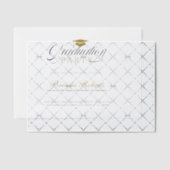 Black Calligraphy Custom Photo Pergament Einladungen (Versetzt (Einladung))