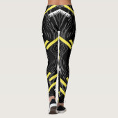 Black Camouflage AI cmo sport 1 Leggings (Rückseite)