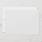 Black Camouflage & Bow Happy Birthday Card Einladung (Rückseite)