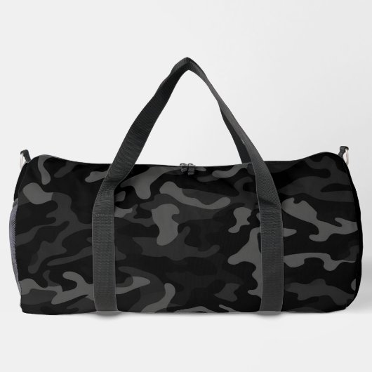 Black Camouflage Duffel Bag Duffle Bag (Rückseite)