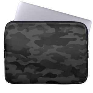 Black Camouflage Laptopschutzhülle
