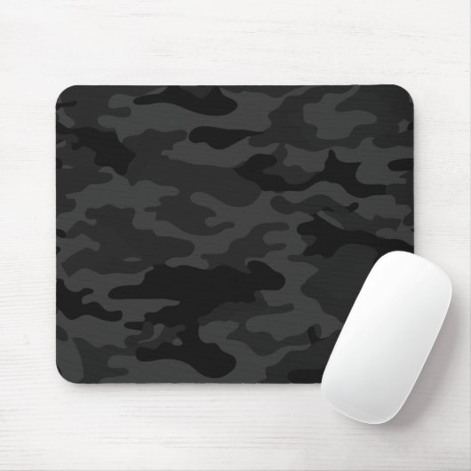 Black Camouflage Mousepad (Mit Mouse)