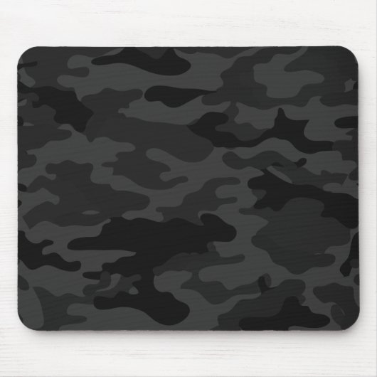 Black Camouflage Mousepad (Vorne)
