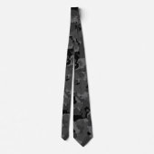 Black Camouflage Necktie Krawatte (Rückseite)