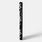 Black Camouflage Pattern Case-Mate iPhone Hülle (Rückseite / Links)