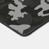 Black Camouflage Pattern Schreibtischunterlage (Ecke)