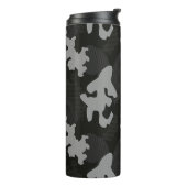 Black Camouflage Pattern Thermosbecher (Nach links gedreht)
