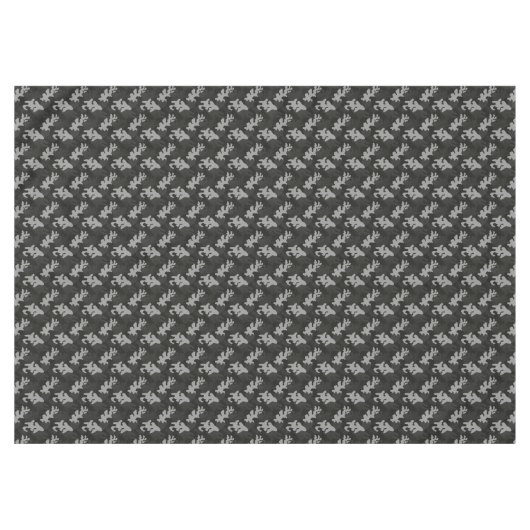 Black Camouflage Pattern Tischdecke (Vorderseite (Horizontal))
