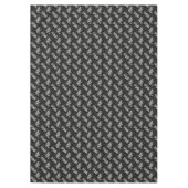 Black Camouflage Pattern Tischdecke (Vorderseite)