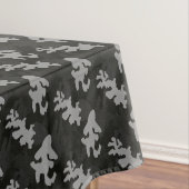 Black Camouflage Pattern Tischdecke (Beispiel)