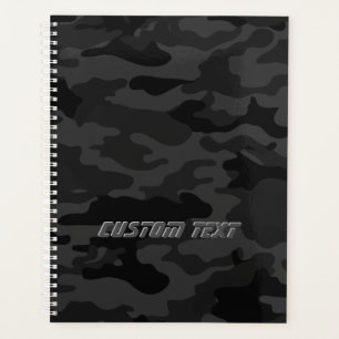 Black Camouflage Planer