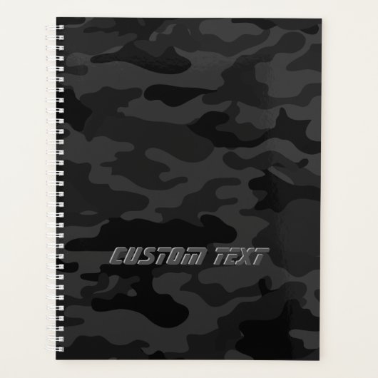 Black Camouflage Planer (Vorderseite)