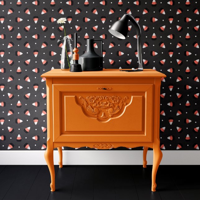 Black Candy Corn Halloween Tapete (Von Creator hochgeladen)