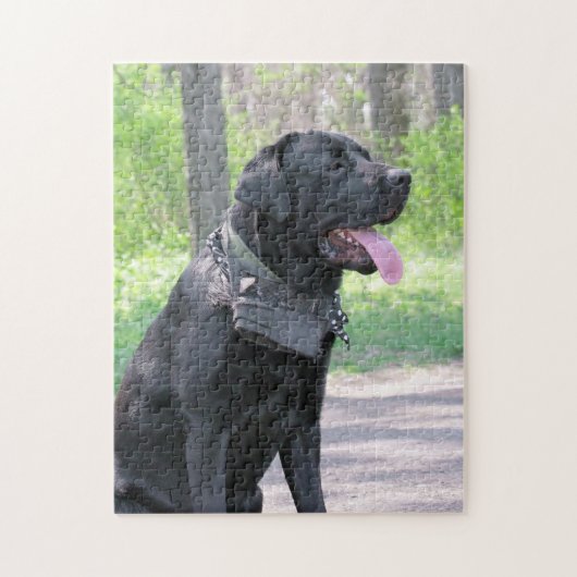 Black Cane Corso Puzzle (Vertikal)