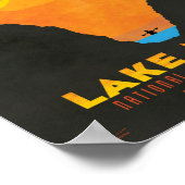 Black Canyon am Lake Mead NRA Poster (Ecke)