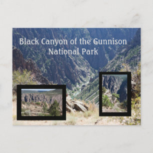Black Canyon der Gunnison Travel Postcard Postkarte