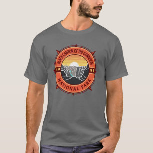 Black Canyon des Gunnison National Park Compass T-Shirt