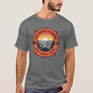 Black Canyon des Gunnison National Park Compass T-Shirt