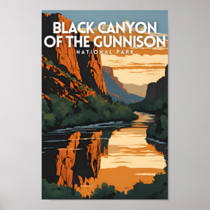 Black Canyon des Gunnison National Park PS Poster