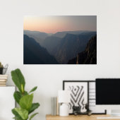 Black Canyon Morning Poster (Heimbüro)