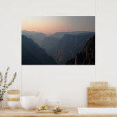 Black Canyon Morning Poster (Küche)