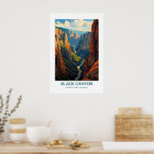 Black Canyon National Park Colorado USA Poster (Küche)