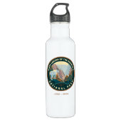 Black Canyon National Park Edelstahlflasche (Vorderseite)