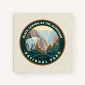 Black Canyon National Park Notizblock (Vorderseite)