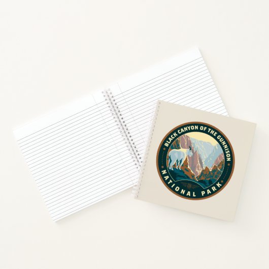 Black Canyon National Park Notizblock (Innenseite)