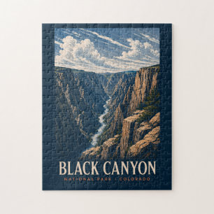 Black Canyon of the Gunnison National Park Modern Puzzle