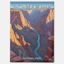 Black Canyon of the Gunnison National Park Travel Magnet