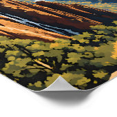 Black Canyon of the Gunnison National Park Travel Poster (Ecke)