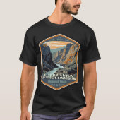 Black Canyon The Gunnison National Park Wpa T-Shirt (Vorderseite)