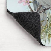 Black Cap Warblers Mousepad (Ecke)