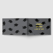 Black Caps Teen Boy Abschluss Gästebuch (Voll)