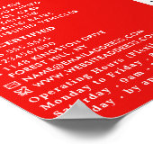 Black Car Logo, Driving School, Instructor Advert Poster (Ecke)