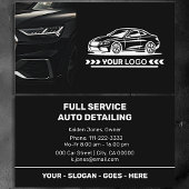 Black Car Service Auto Minimalistische Einfache Be Visitenkarte