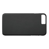 Black Carbon Fibre Print Case-Mate iPhone Hülle (Rückseite (Horizontal))