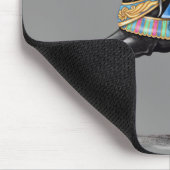 Black Carousel Pferd Mousepad (Ecke)