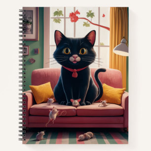 Black Cat 05 Notizblock
